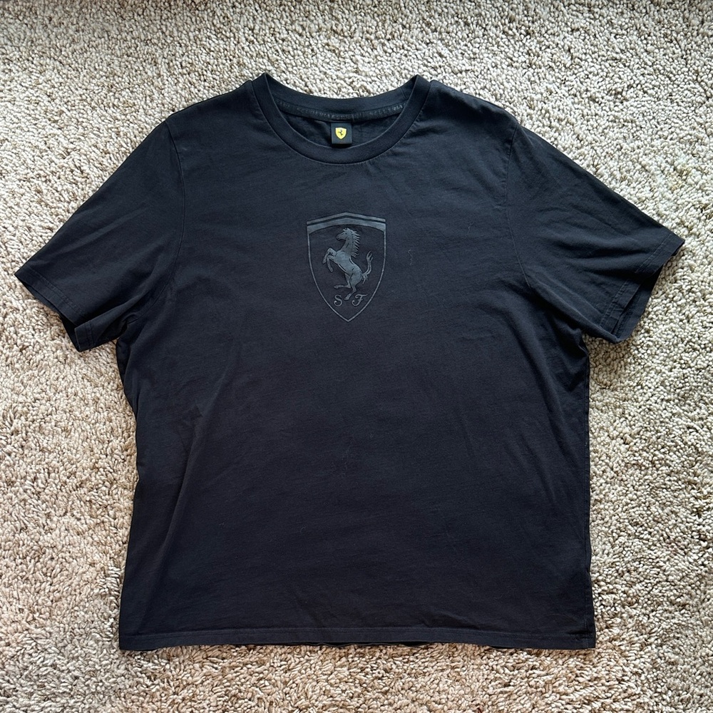 Ferrarri Black Emblem Shirt